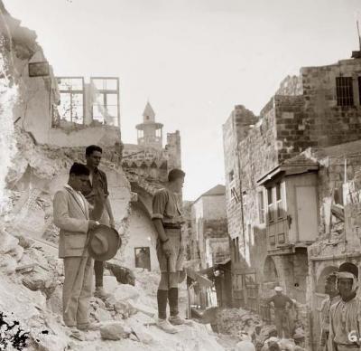 Jerusalem's Old City, July 1927