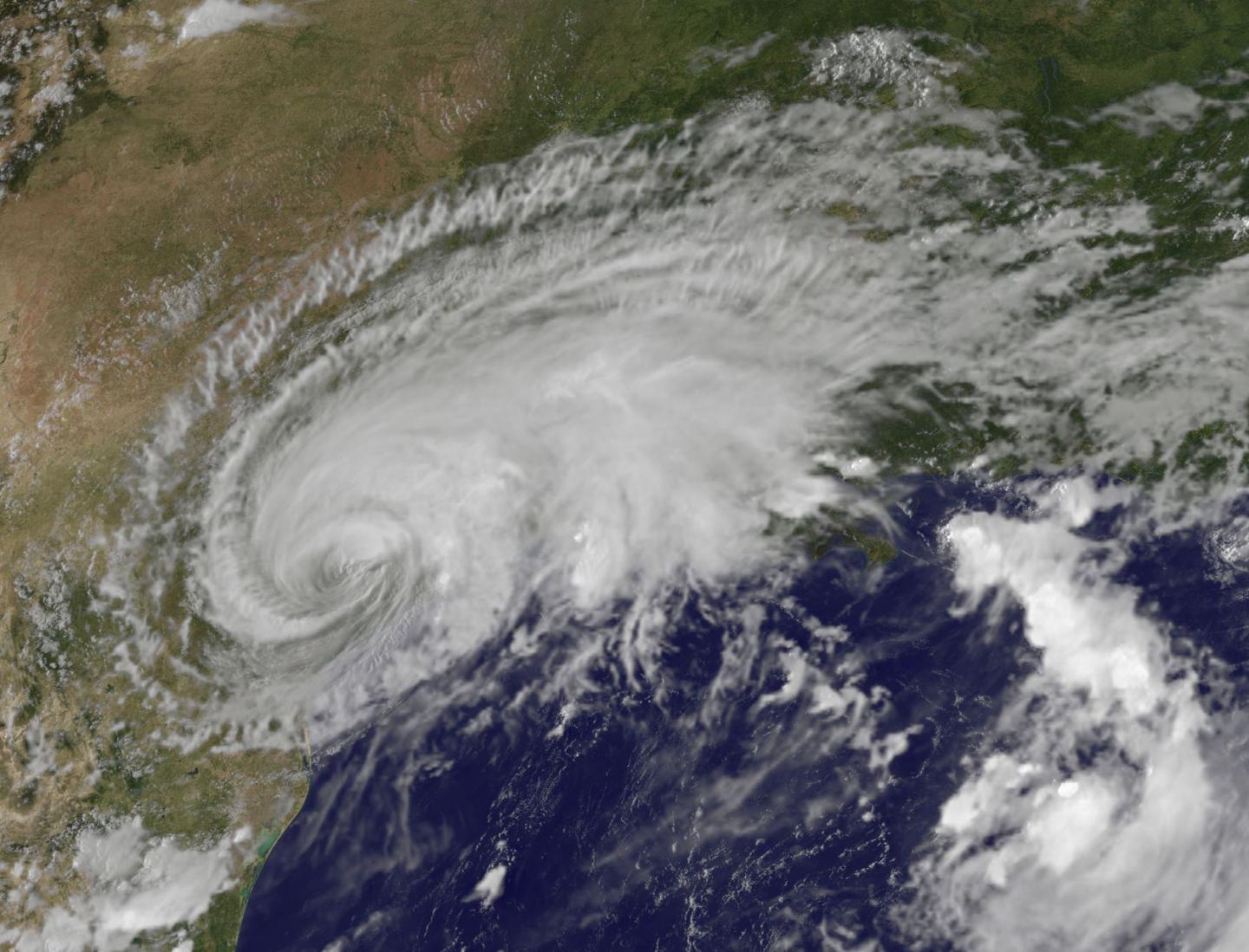 GOES Image of Harvey
