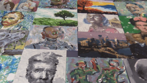 Paintings made by FRIDA