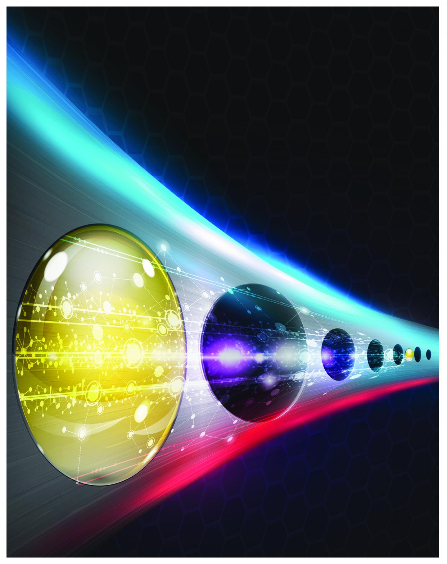 Stylized Illustration of a Quantum Bridge
