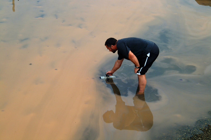 Algae bloom.