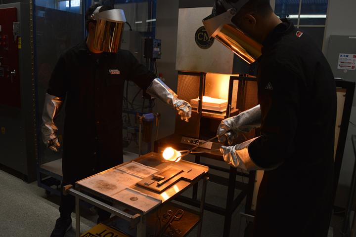 Glass Pour