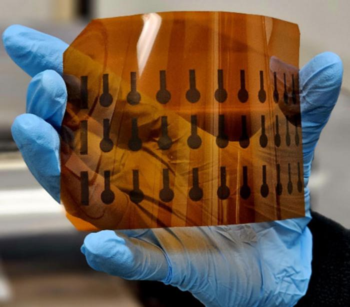 Printed graphene phosphate sensor