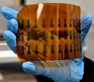 Printed graphene phosphate sensor