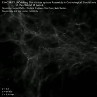 Movie of one of the E-MOSAICS simulations