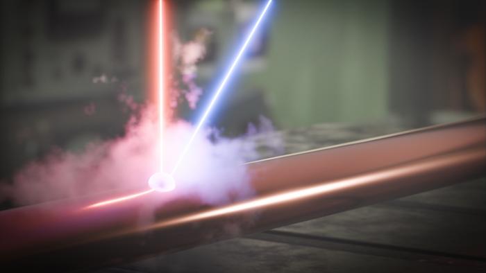 In the experiment, the XFEL photon energy was carefully tuned to match a specific electronic transition in highly charged copper ions created by a high-power laser.