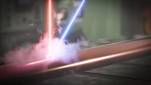 In the experiment, the XFEL photon energy was carefully tuned to match a specific electronic transition in highly charged copper ions created by a high-power laser.