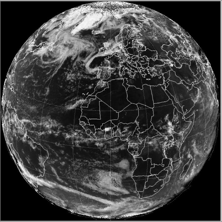 1 of 10 Wavelengths Captured by NASA's EPIC
