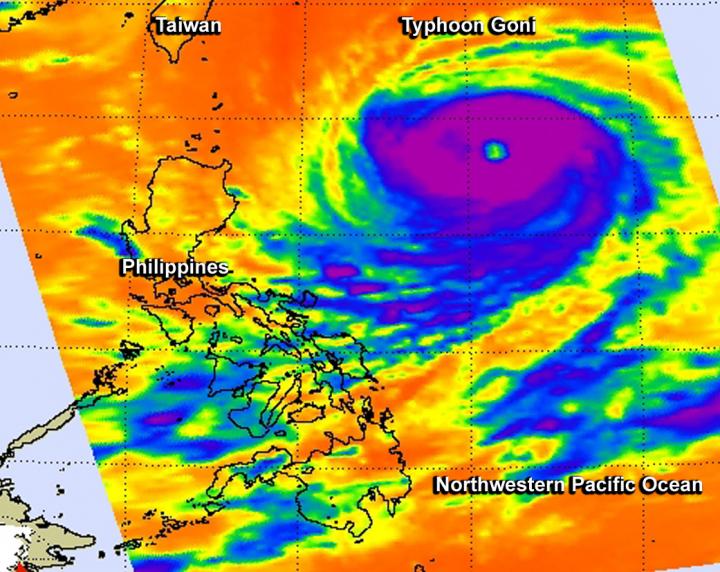 AIRS Image of Goni