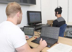 A player's brain is examined