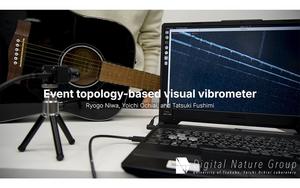 Event camera–based non-contact vibration measurement
