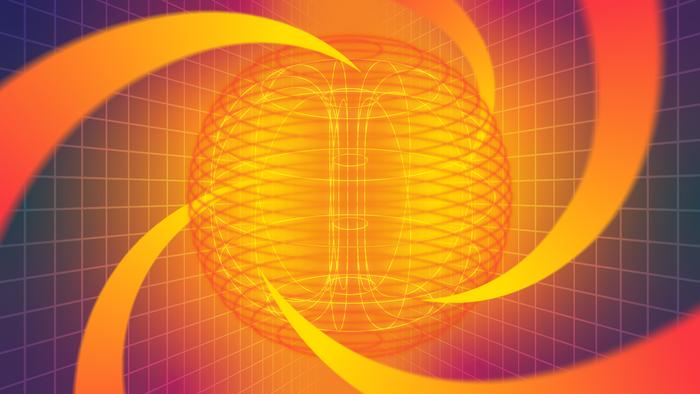 An artist’s rendition of a tokamak fusion system.
