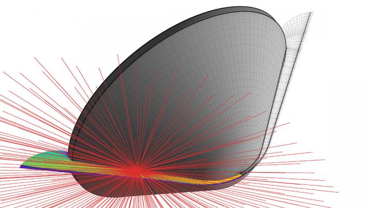 High Temperature Flowfield around Galileo Spacecraft upon Entry to Jupiter