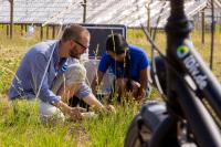 iDiv researchers behind bicycle