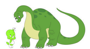 Doolysaurus cartoon