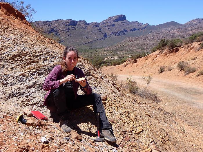 Dr Claire Browning - Cedarberg Mountains digging for fossils
