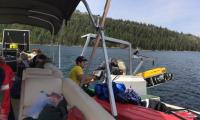 At Work on Emerald Bay