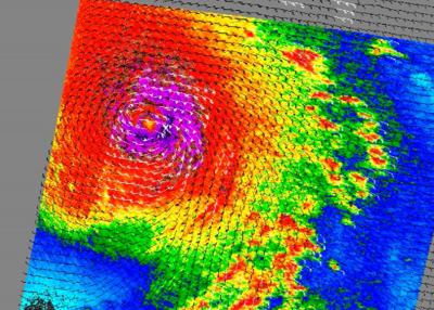 QuikScat Measures Bill's Winds from Space