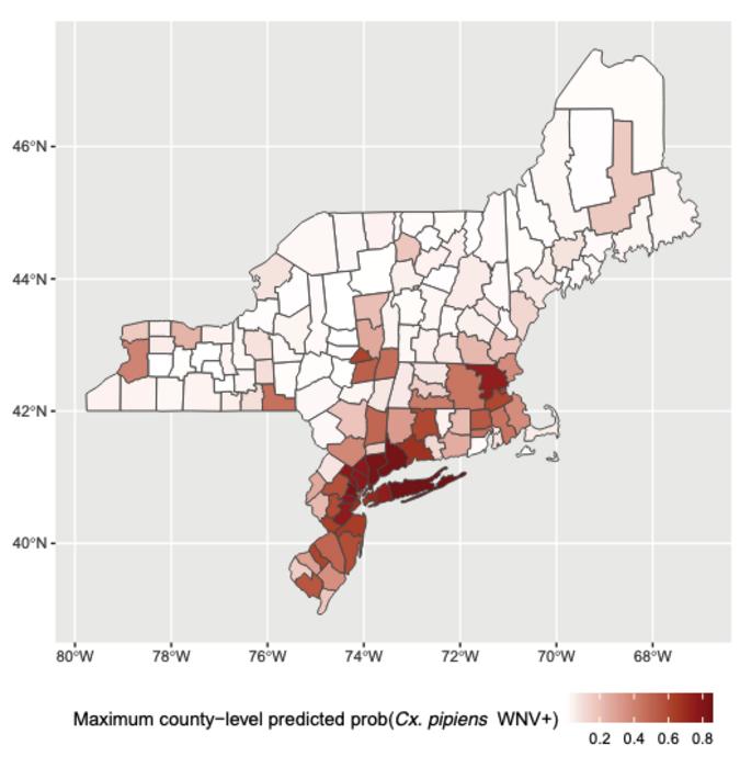 county-level West Nile