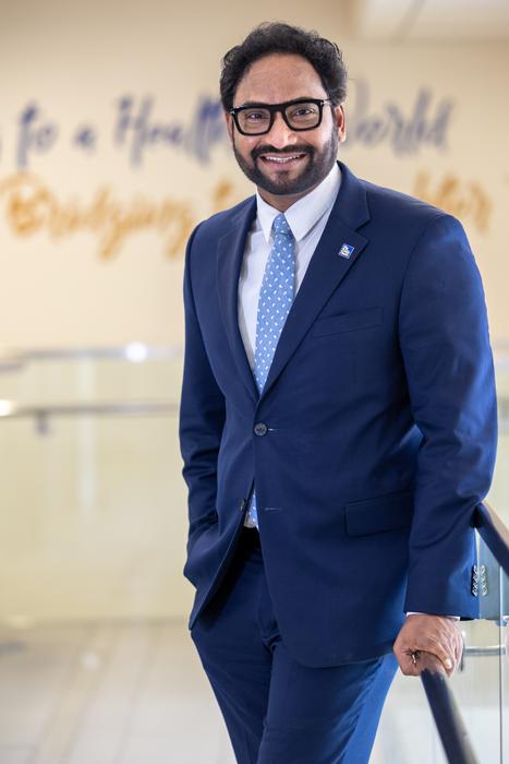 Dr. Suresh Kuchipudi, professor and chair of infectious diseases and microbiology at University of Pittsburgh School of Public Health.