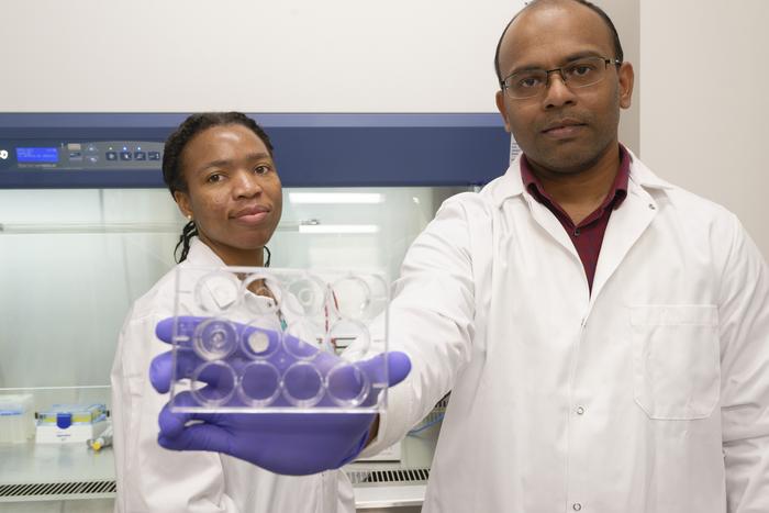 Researchers in 3D Printing lab