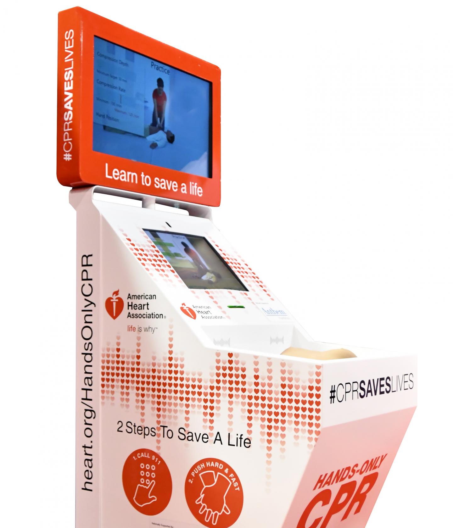 Hands-Only CPR Training Kiosk