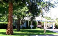 Photo of a Non-native Grass Lawn in Phoenix with a House, Garage and Cars in the Background