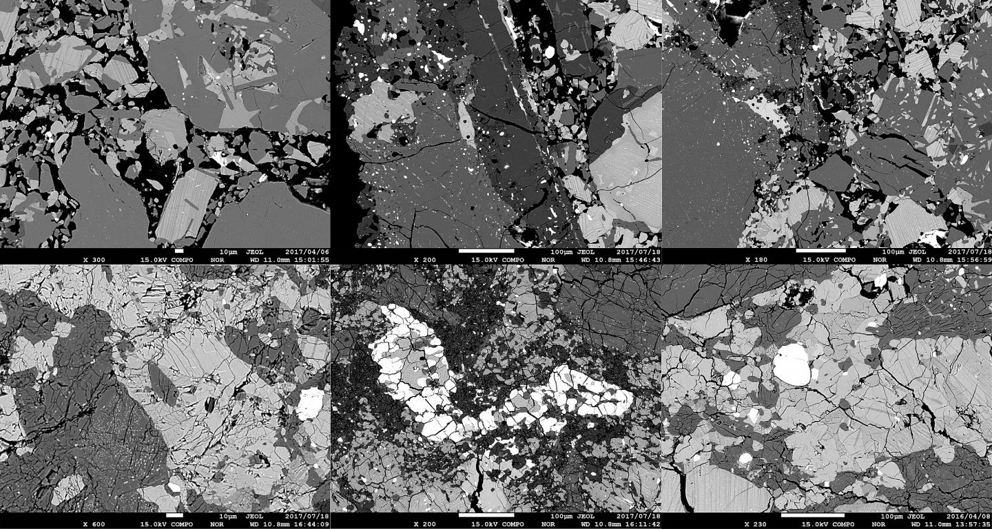 Meteorites up close