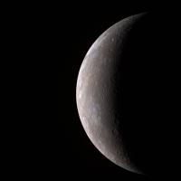Mercury as the Eye Would See It