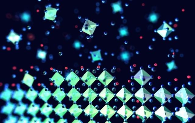 Atomic Scale View of Perovskite Crystal Structure Formation
