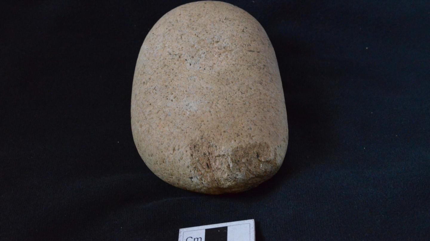 Bronze Age cremation pot containing human remains