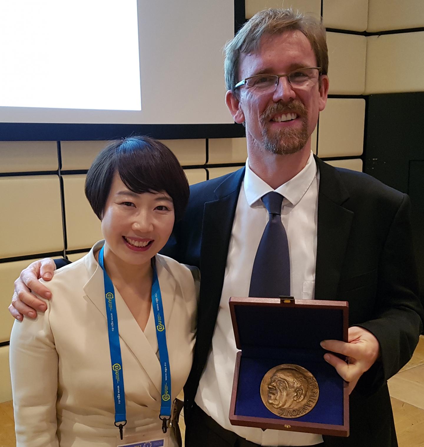 The 2017 Milutin Milankovic Medal is Awarded to ICCP Director Axel Timmermann