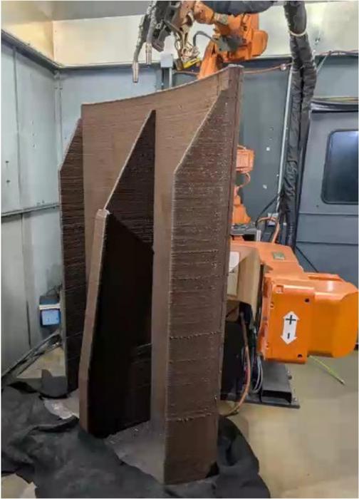 Metal mold 3D printed at ORNL for Boeing