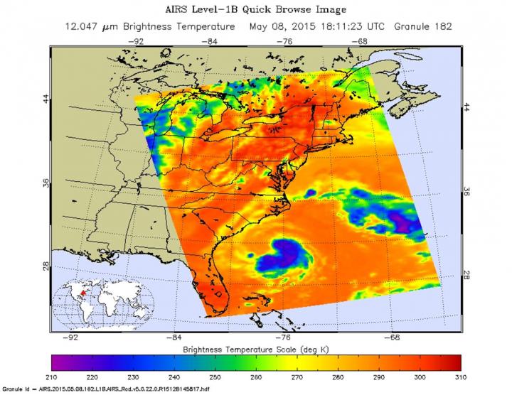 AIRS Image of Ana