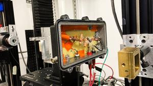 Particle detector materials work