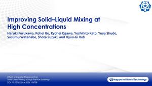 Improving Solid-Liquid Mixing at High Concentrations