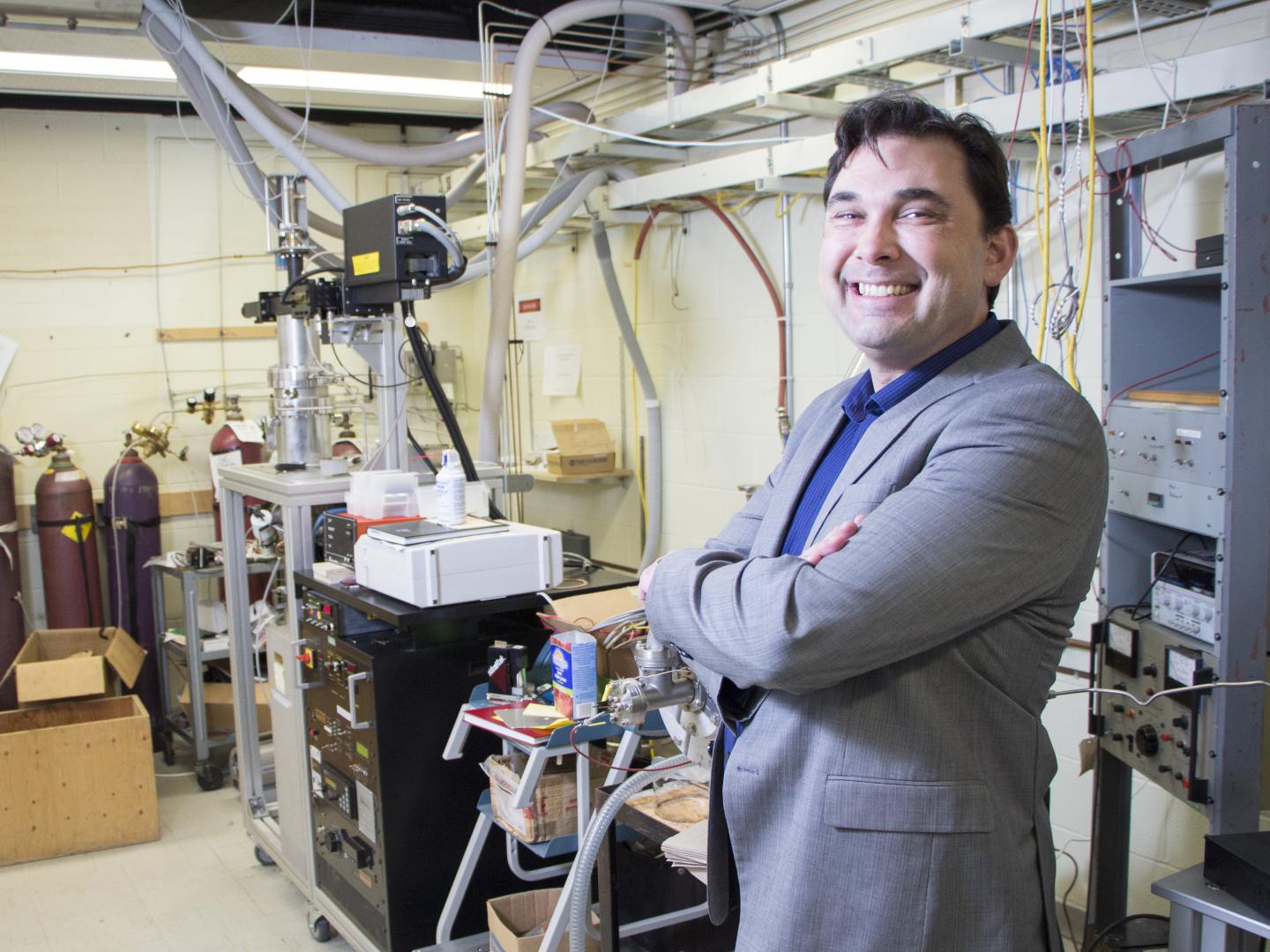 USask physicist Michael Bradley.