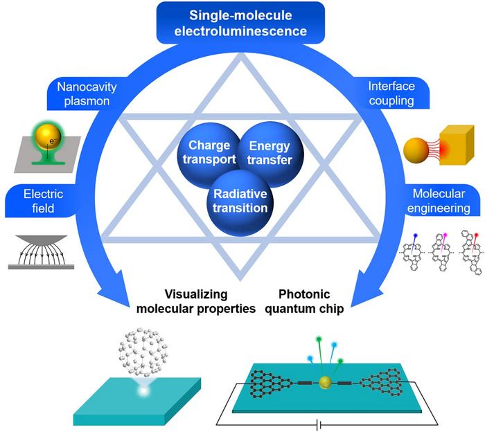 Controlling light at the molecular scale