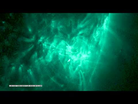 Sun Shreds Its Own Eruption