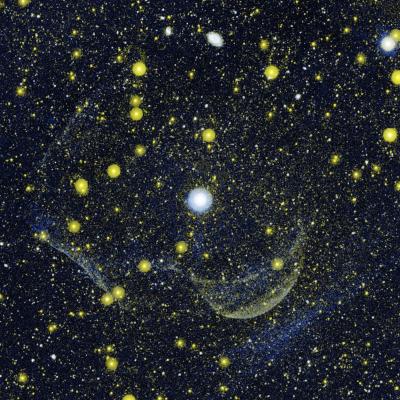 A Ghostly Shell Around a Binary Star System Suggests a Huge Nova Explosion