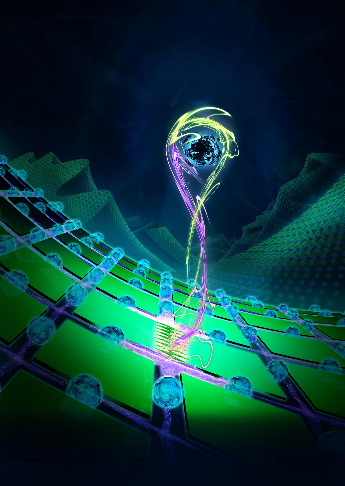 Experimental deterministic correction of qubit loss