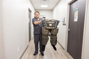 Lower Body Negative Pressure Pants