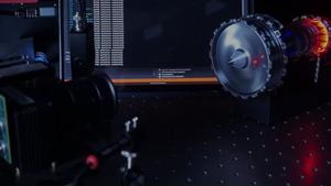 Imaging a high-speed rotating object