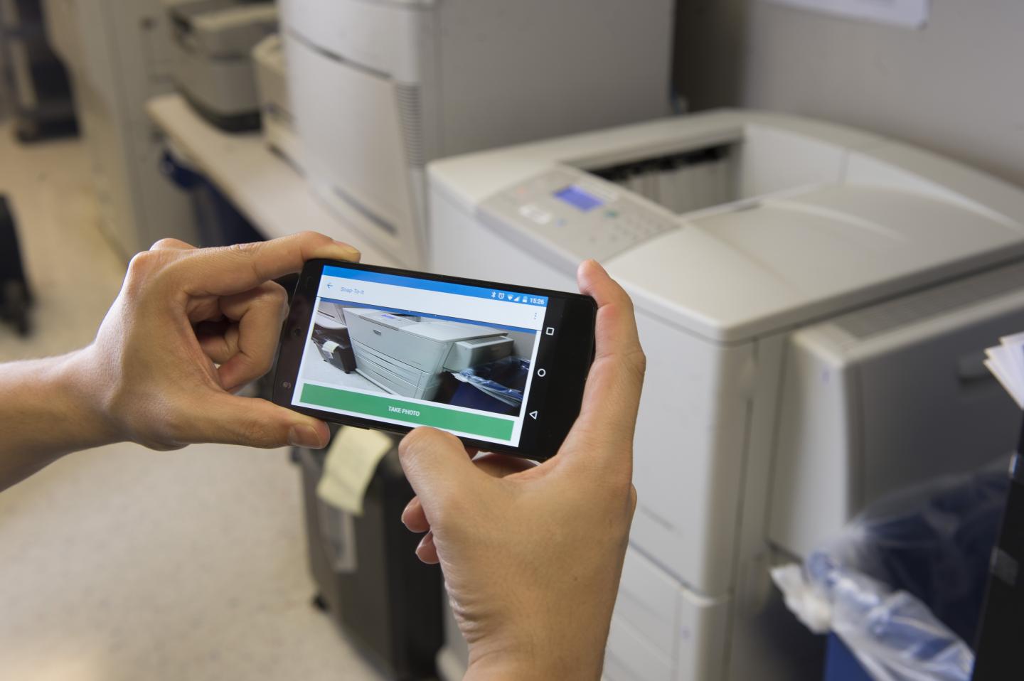 Linking Devices by Snapping a Photo