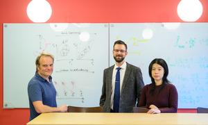 University of Rochester researchers Ralf Haefner, Adam Snyder, Shizhao Liu