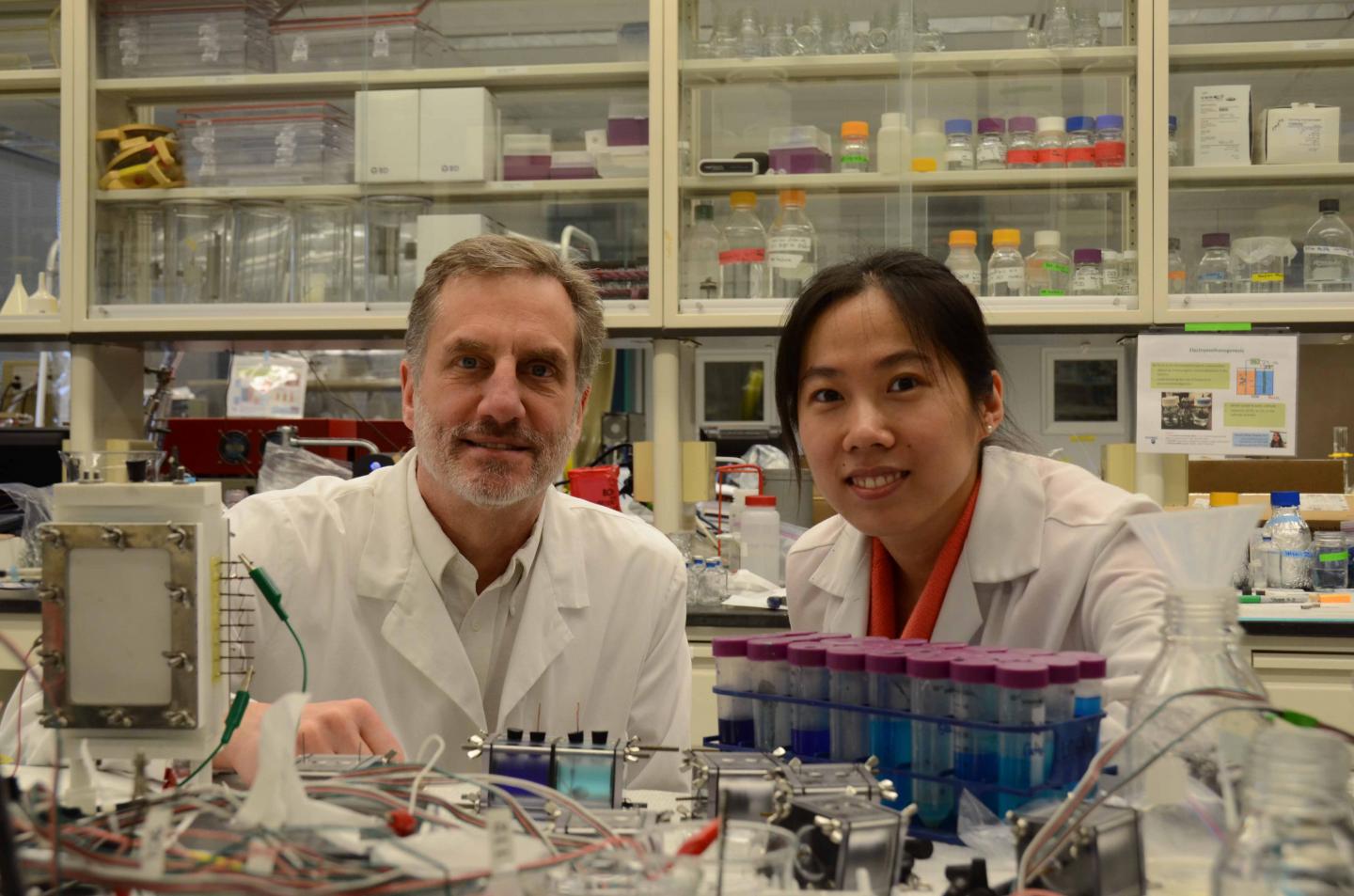 Bruce Logan and Fang Zhang, Penn State