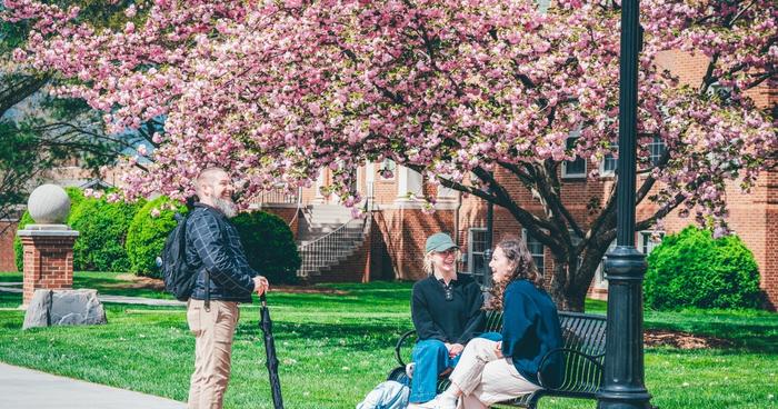 Spring weather at ETSU