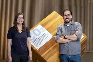 Katja Kowalski and Cornelius Senf