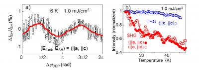 CEP (a) and <i>T</i> (b) Dependences