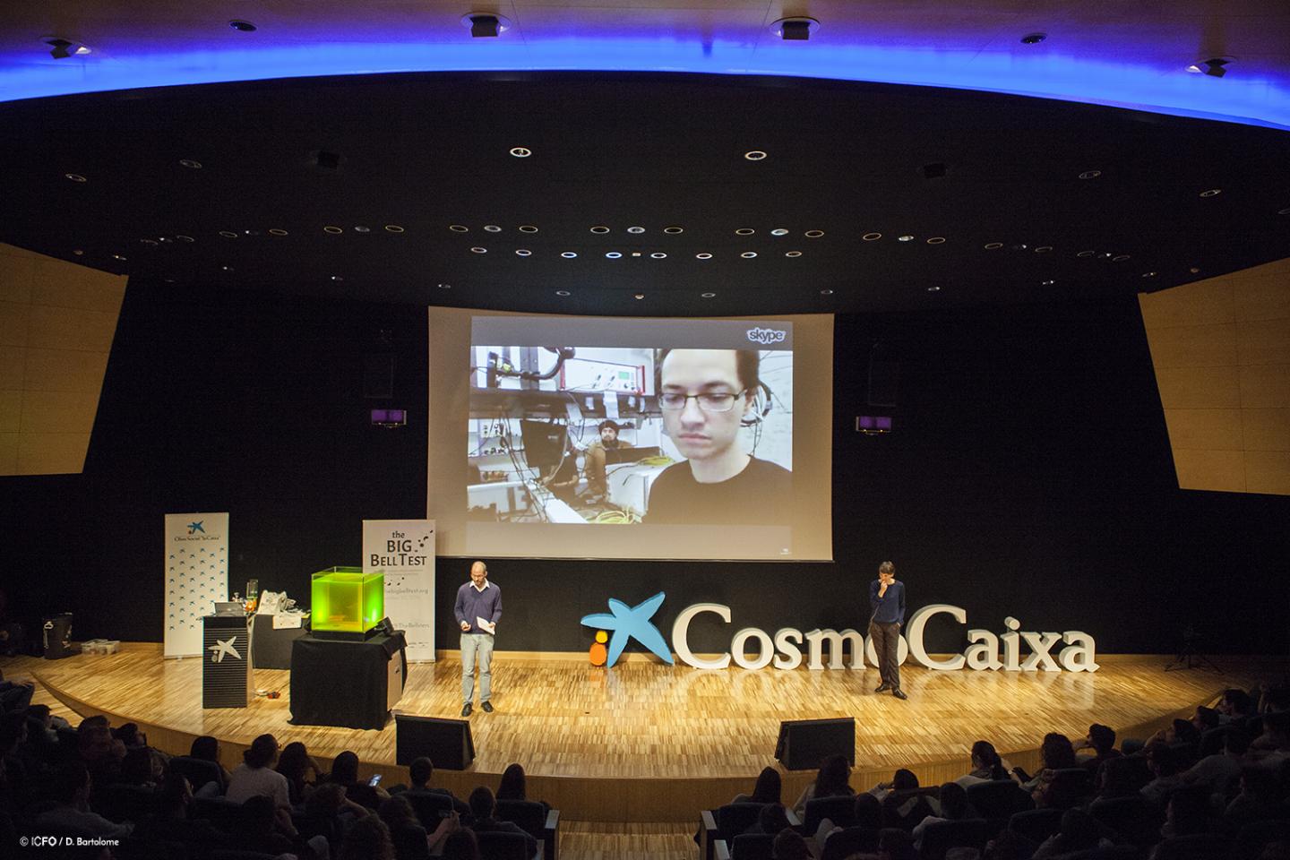 The BIG Bell Test at CosmoCaixa